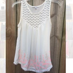 Flowy babydoll tank